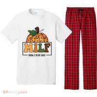 MILF Man I Love Fall Pumpkin Funny Pajama Set thumb 0