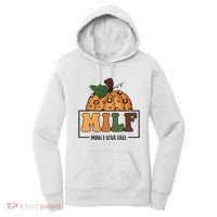 MILF Man I Love Fall Pumpkin Funny Women's Hoodie thumb 0
