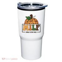 MILF Man I Love Fall Pumpkin Funny Tumbler thumb 0