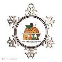 MILF Man I Love Fall Pumpkin Funny Ornament thumb 0