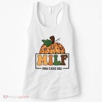 MILF Man I Love Fall Pumpkin Funny Women's Tank Top thumb 0