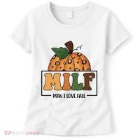 MILF Man I Love Fall Pumpkin Funny Women's T-Shirt thumb 0