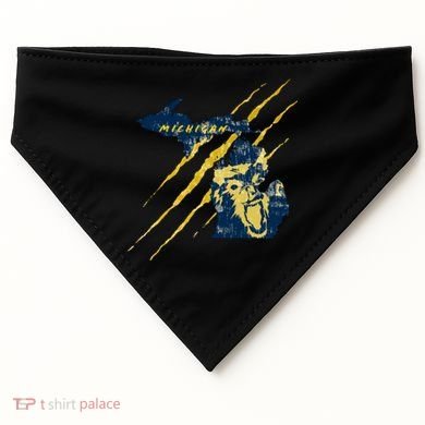 Michigan USA-Made Doggie Bandana