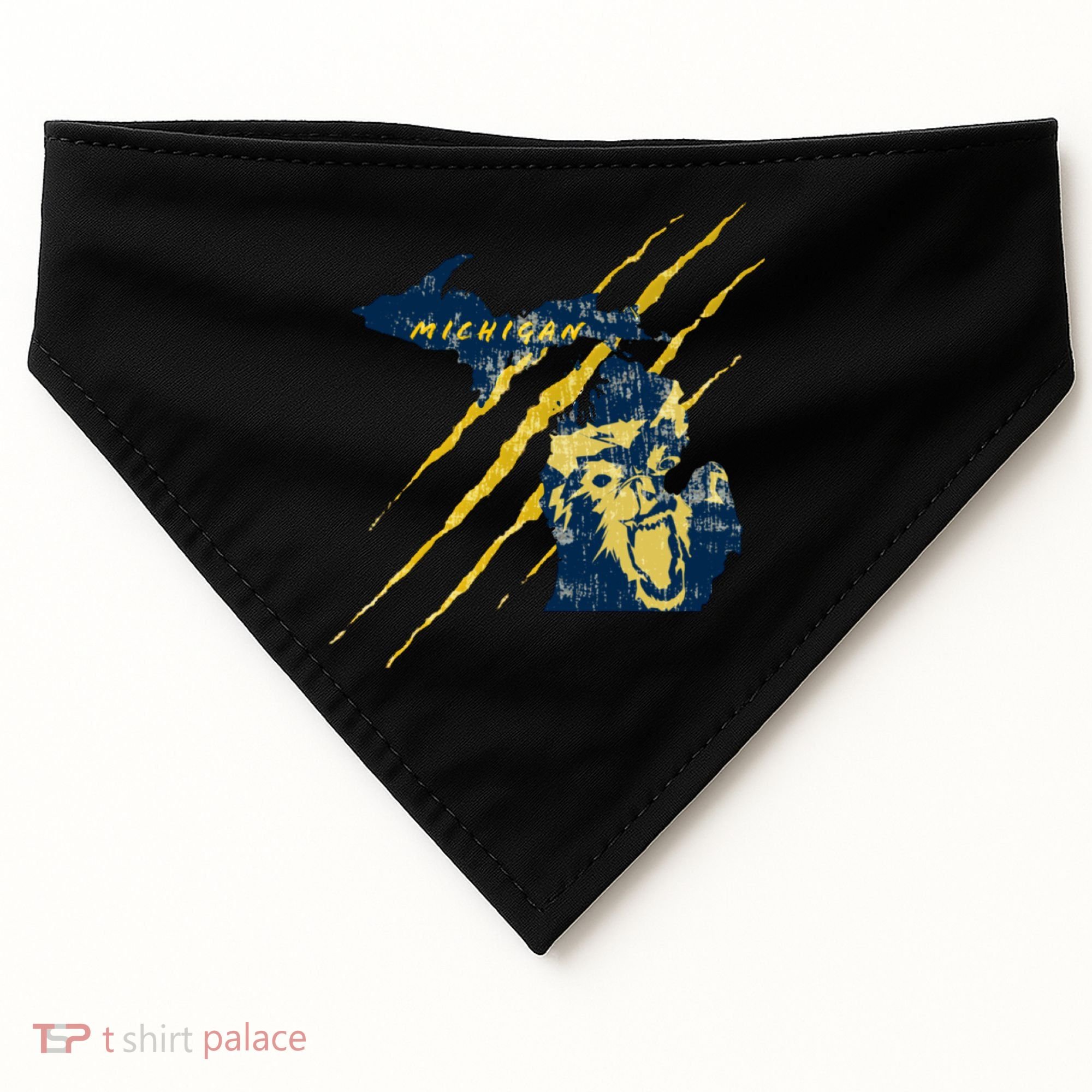 Michigan USA-Made Doggie Bandana