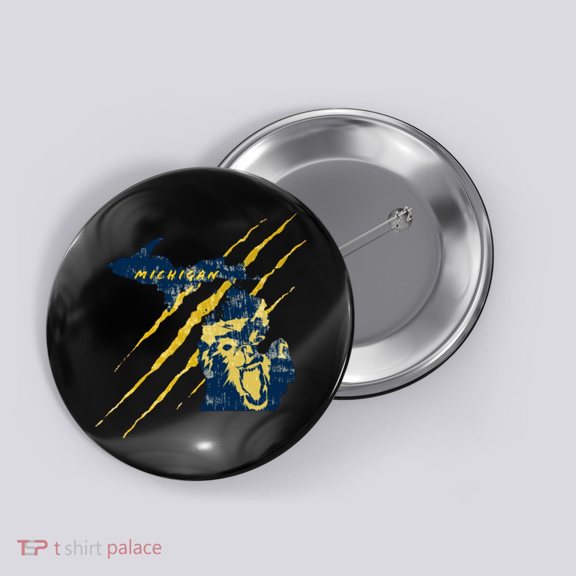 Michigan Button