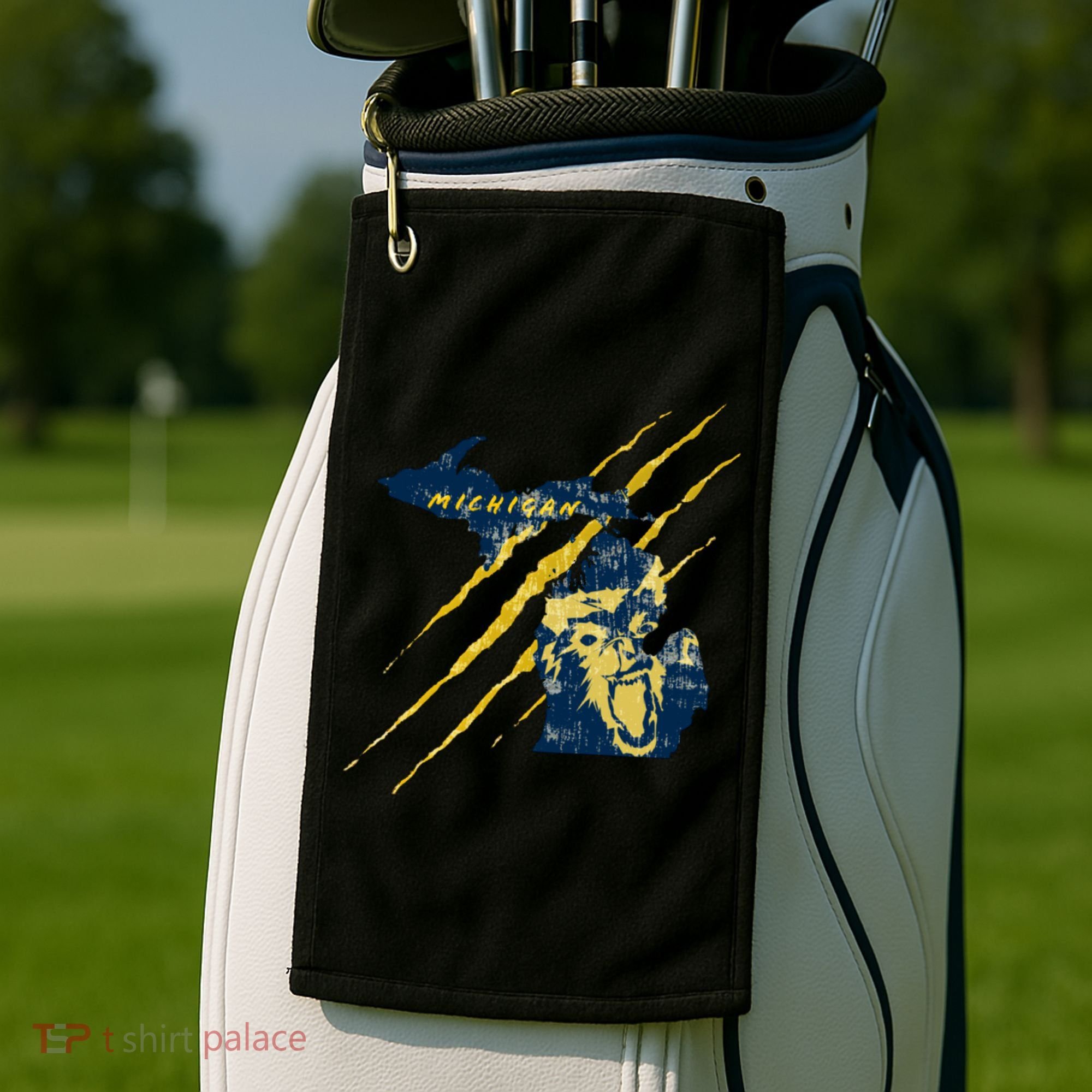 Michigan Golf Towel