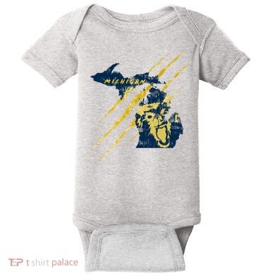 Michigan Baby Bodysuit