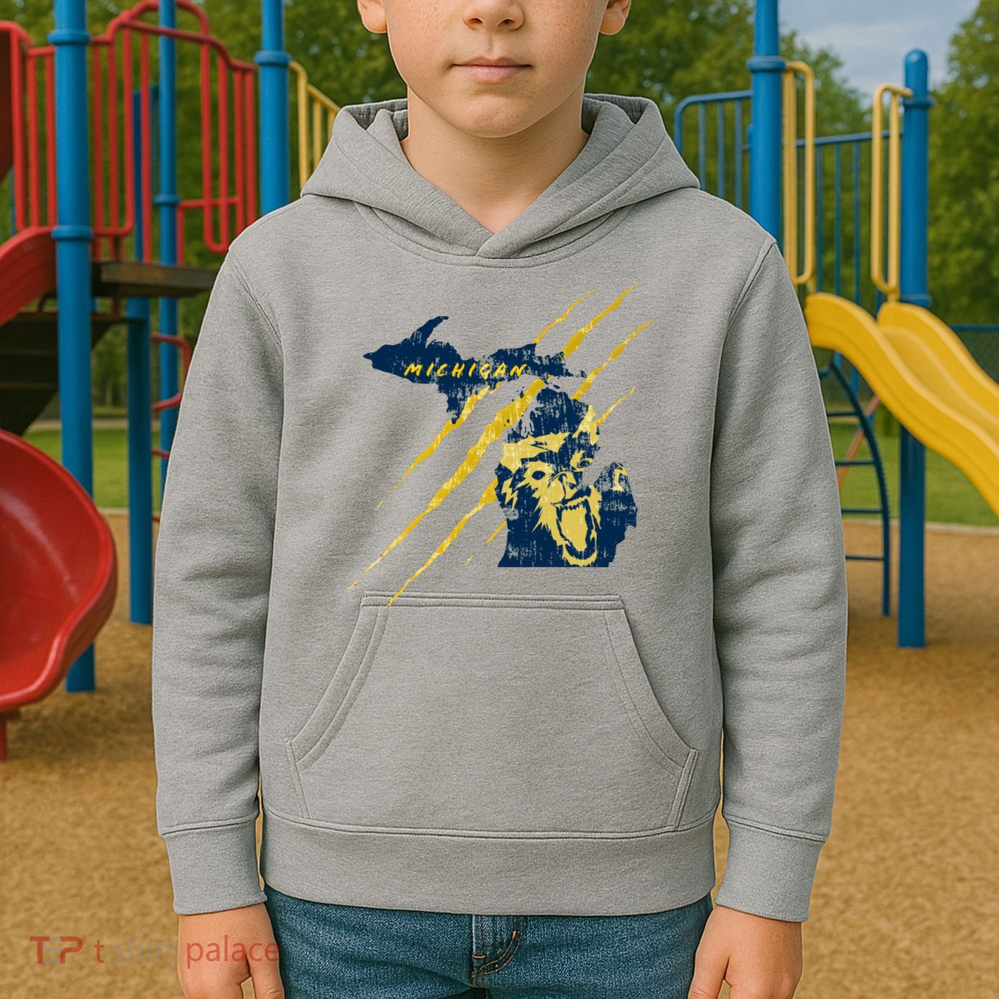 Michigan Kids Hoodie