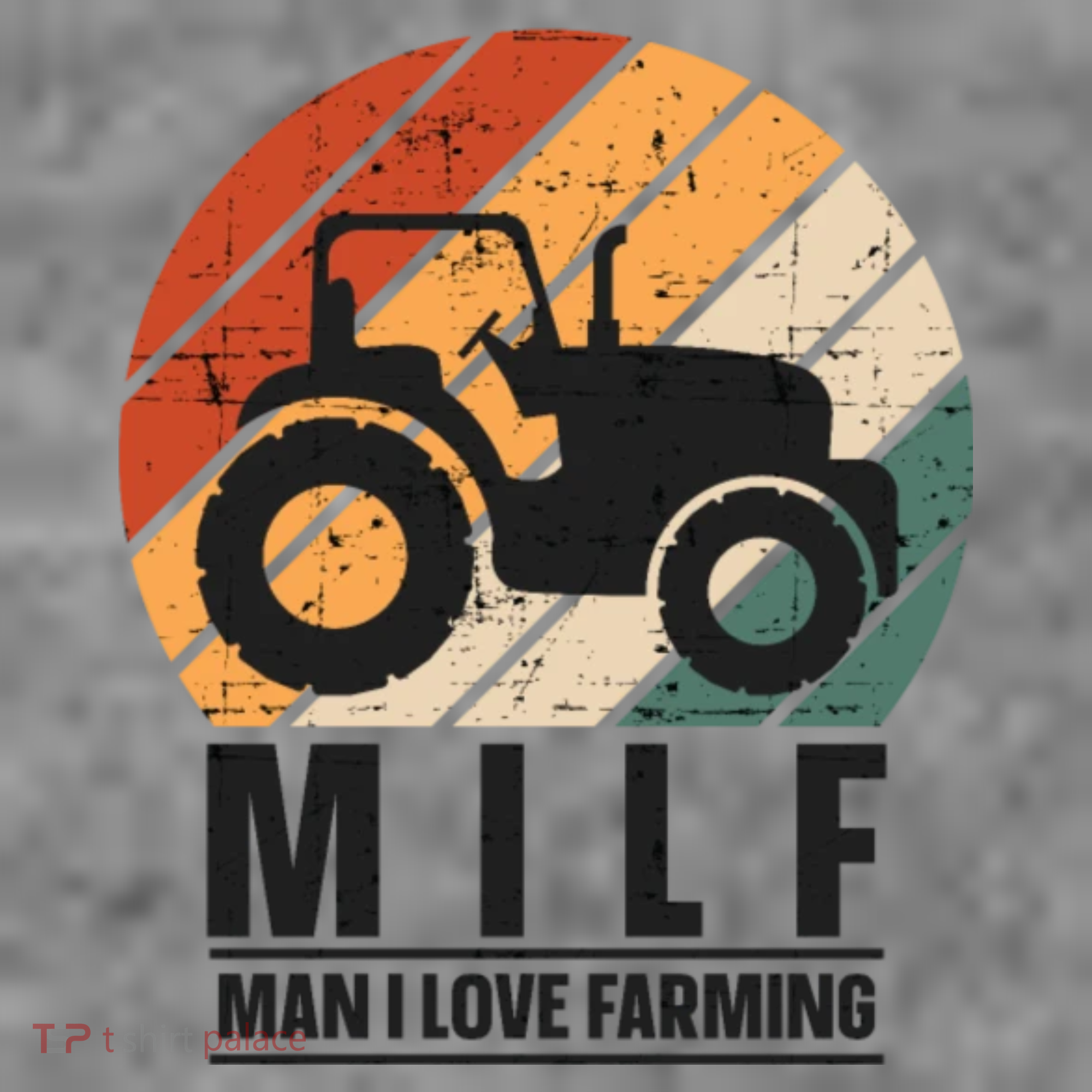 MILF Man I Love Farming Funny Farm Tractor Lover Toddler Hoodie