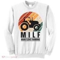 MILF Man I Love Farming Funny Farm Tractor Lover Sweatshirt thumb 0