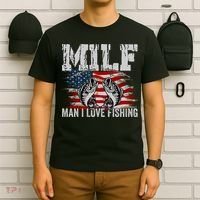 MILF Man I Love Fishing T-Shirt thumb 6