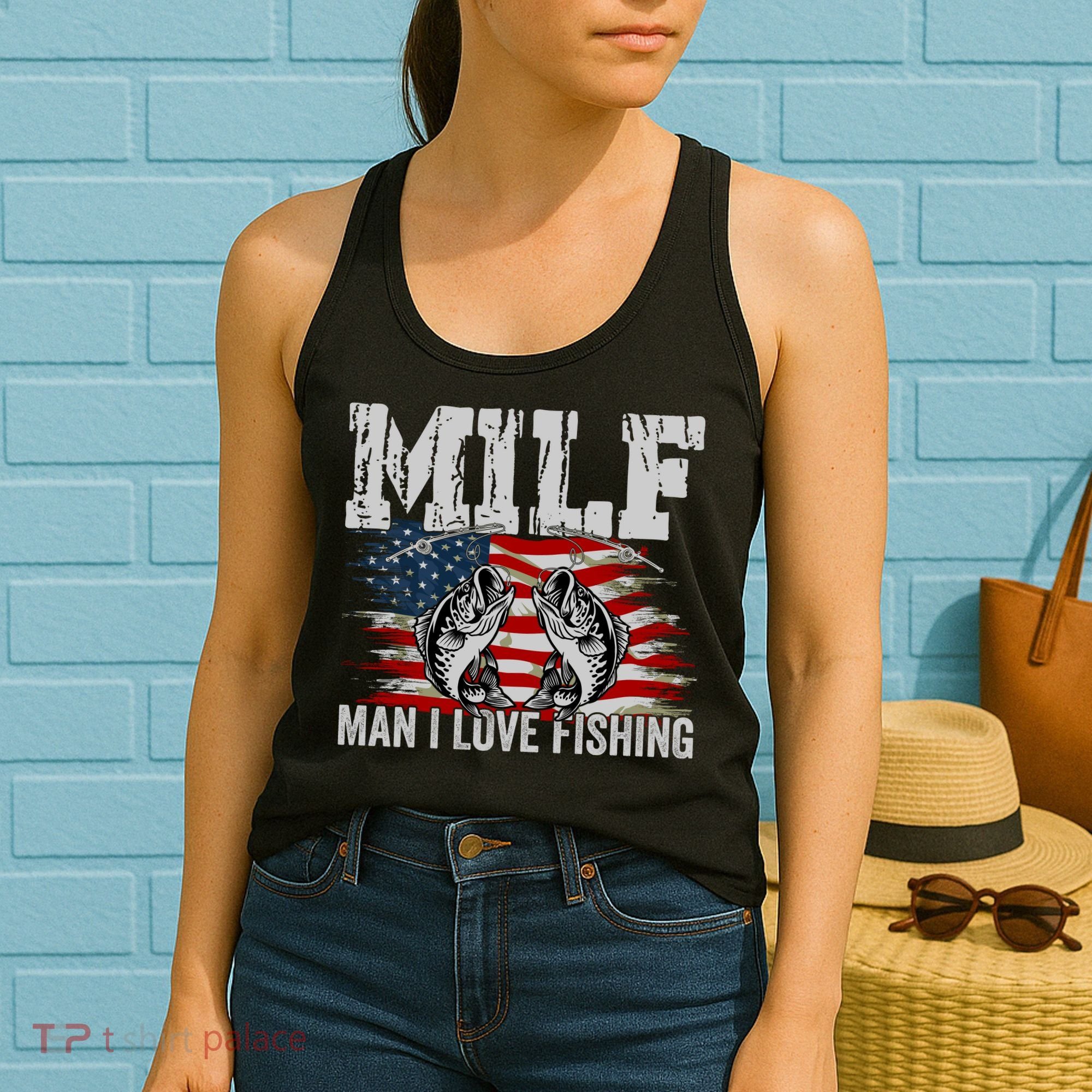 MILF Man I Love Fishing Women's Tank Top