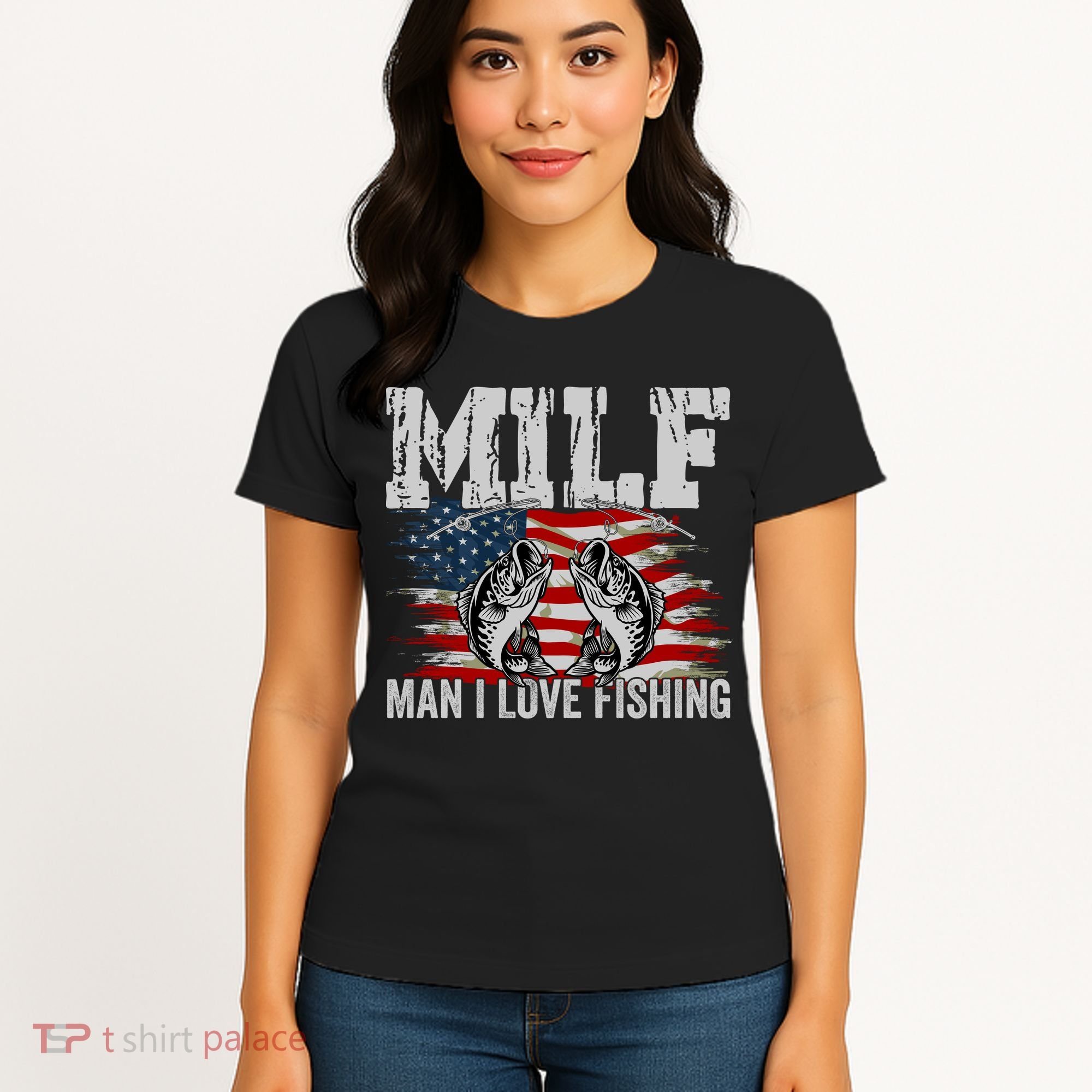 MILF Man I Love Fishing Women's T-Shirt