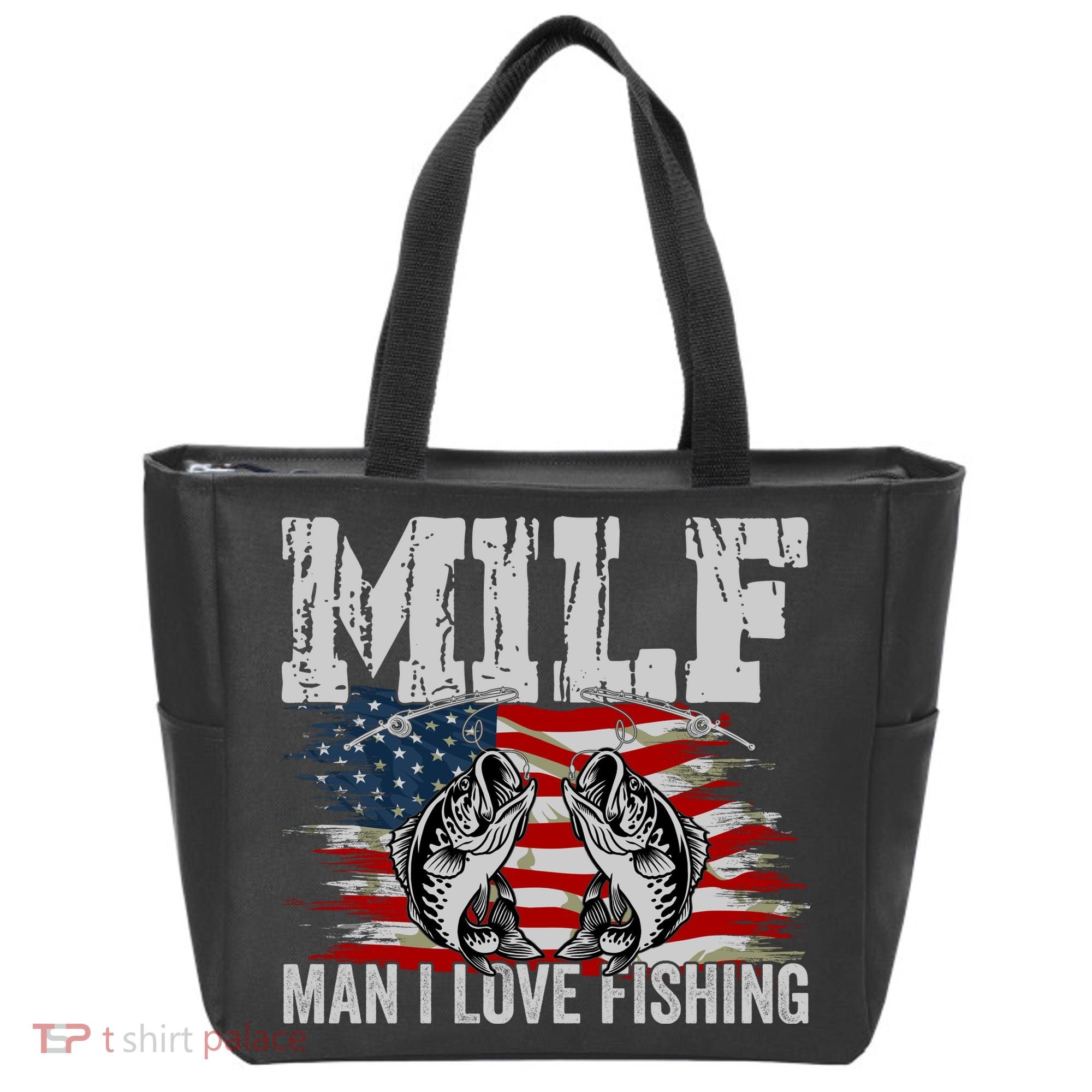 MILF Man I Love Fishing Tote Bag