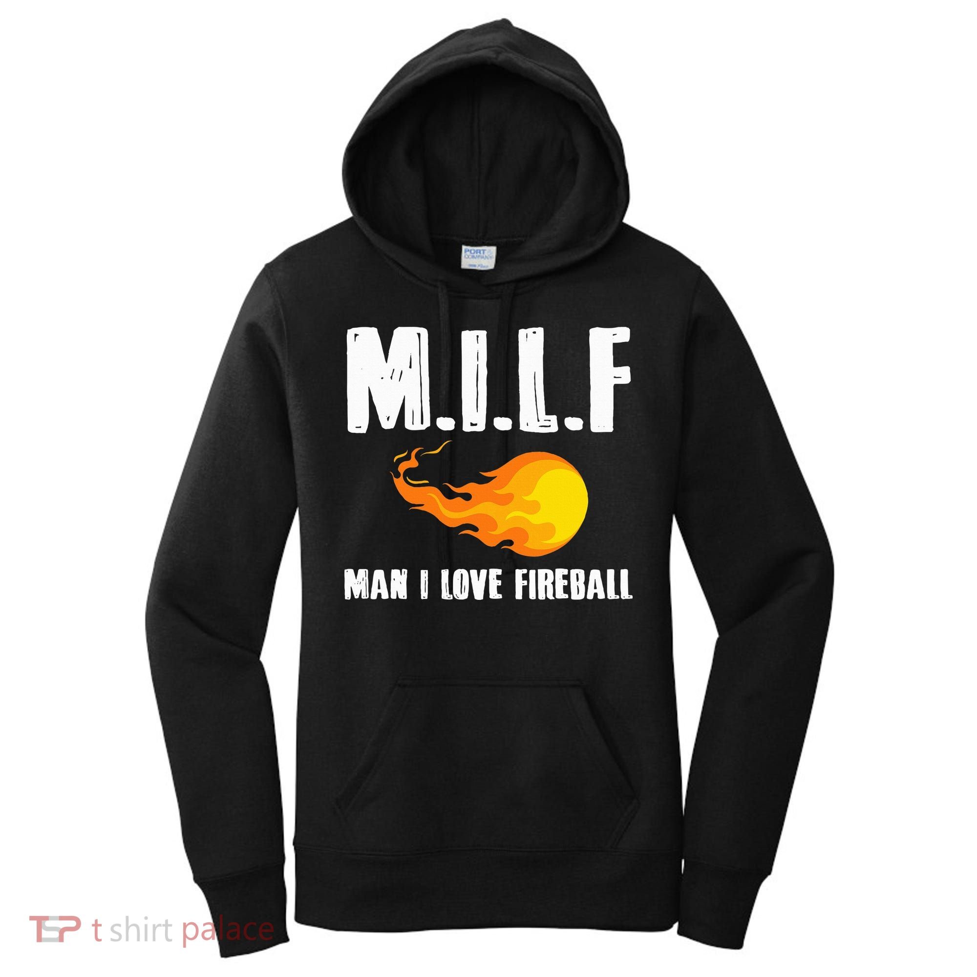 Man M I L F I Love F.I.R.E.B.Al.L Women's Hoodie