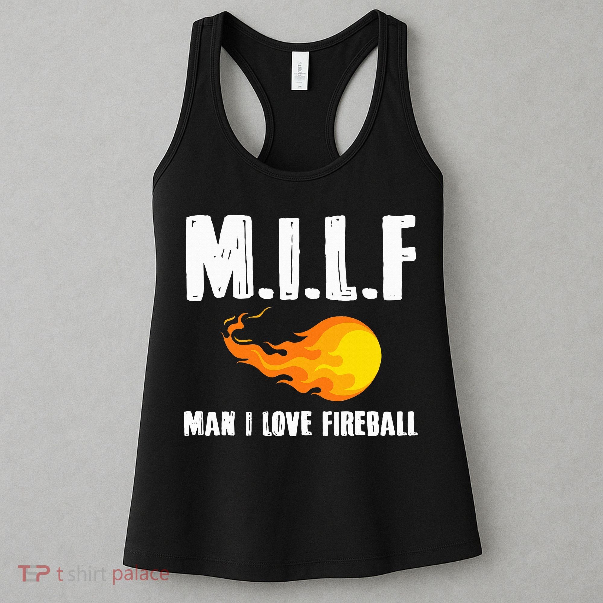 Man M I L F I Love F.I.R.E.B.Al.L Women's Tank Top