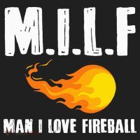 Man M I L F I Love F.I.R.E.B.Al.L Golf Towel thumb 3