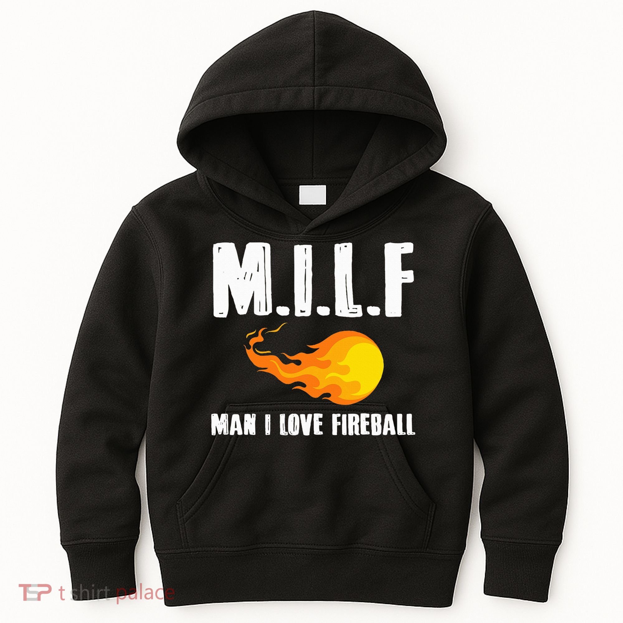Man M I L F I Love F.I.R.E.B.Al.L Kids Hoodie