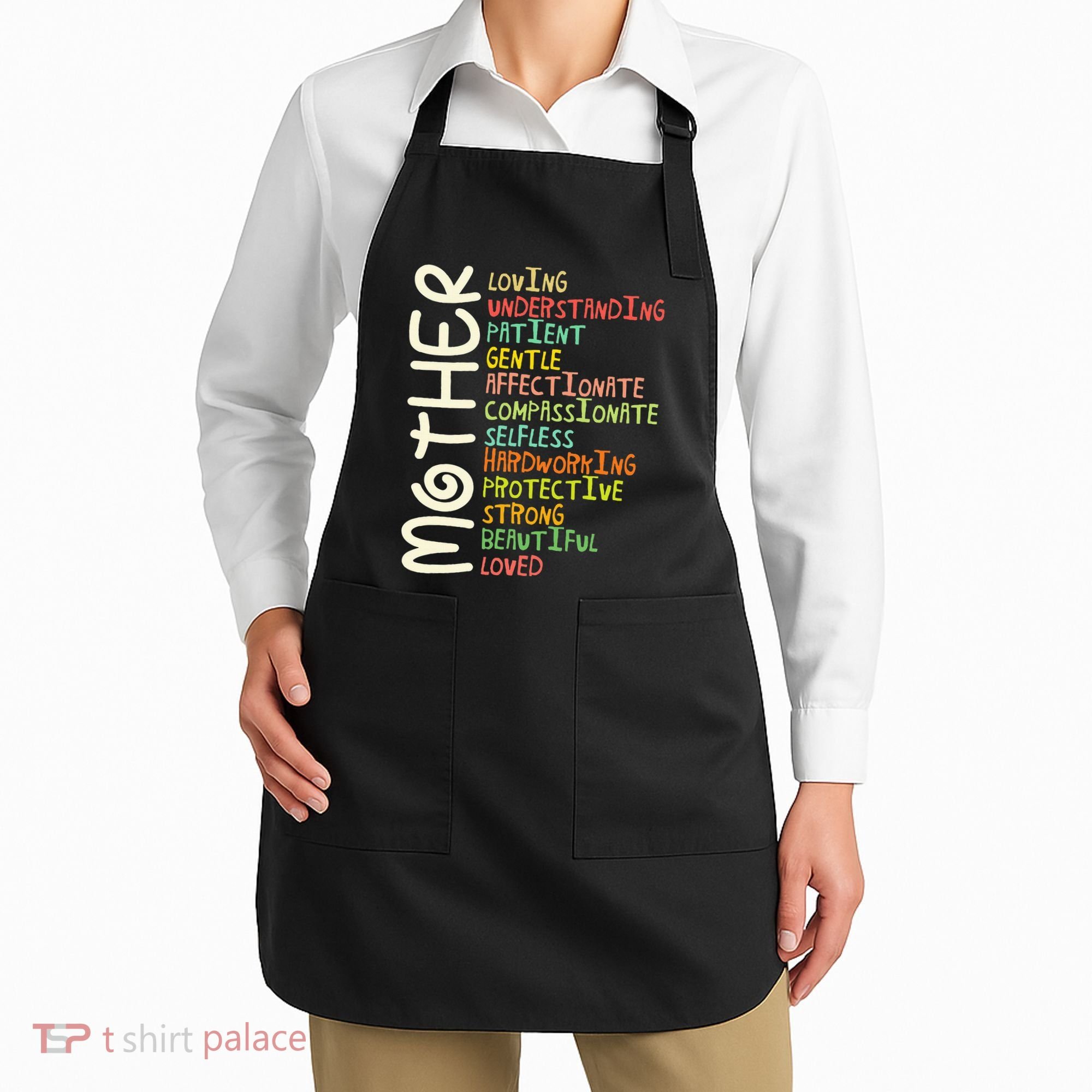 Mother Meaning I Love Mom Apron