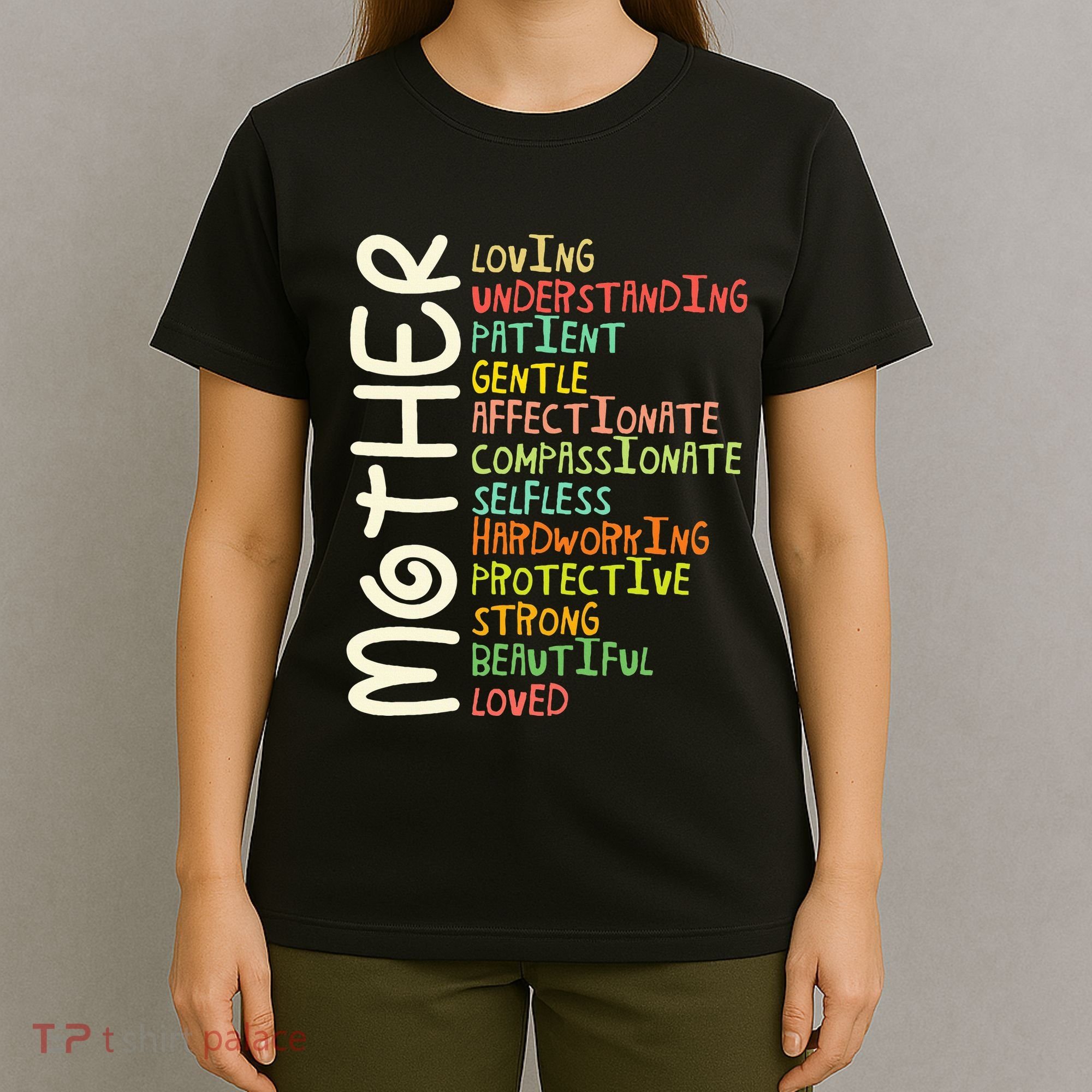 Mother Meaning I Love Mom T-Shirt