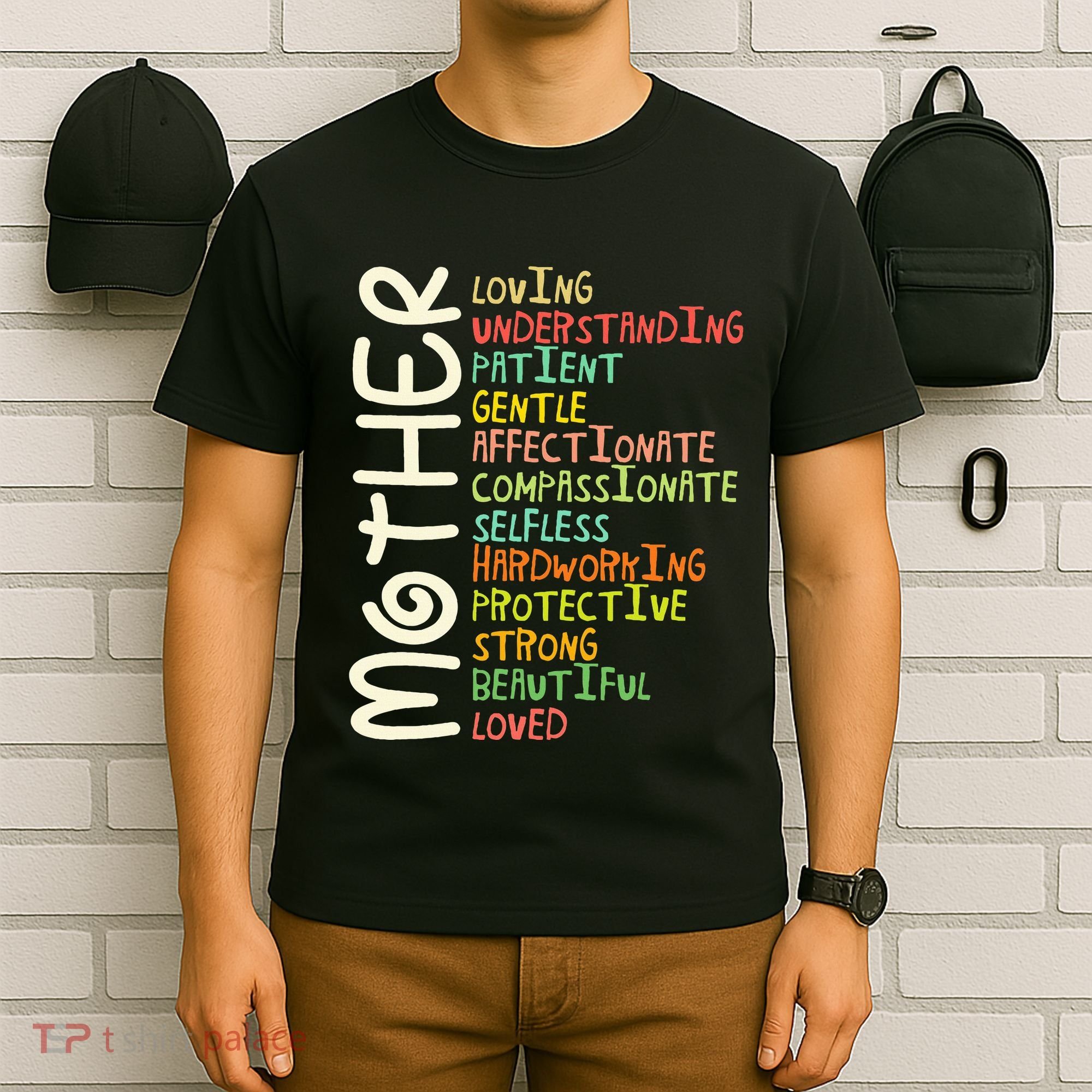 Mother Meaning I Love Mom T-Shirt