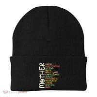 Mother Meaning I Love Mom Beanie thumb 0