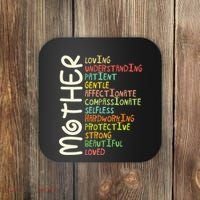 Mother Meaning I Love Mom Coaster thumb 0