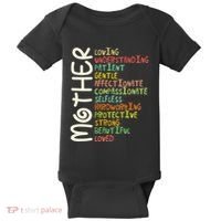 Mother Meaning I Love Mom Baby Bodysuit thumb 0