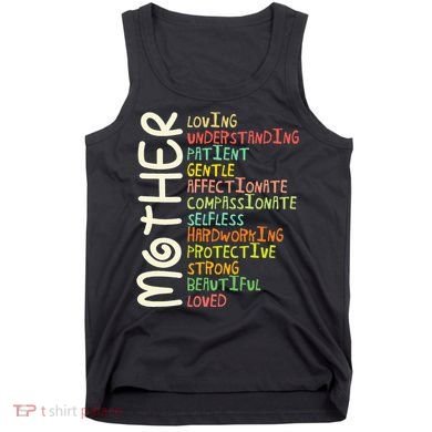 Mother Meaning I Love Mom Tank Top