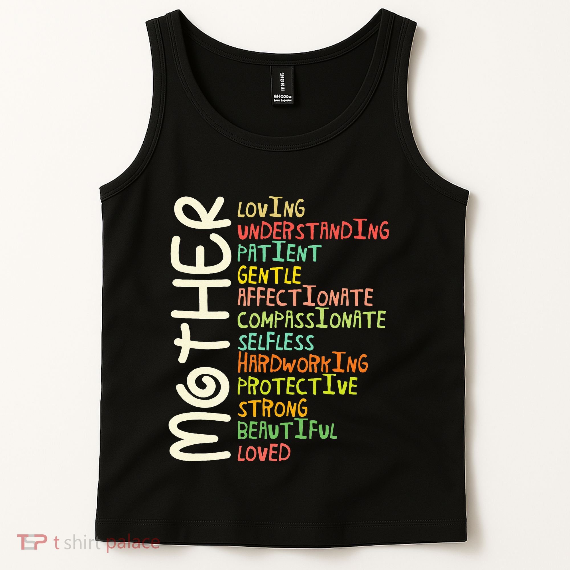 Mother Meaning I Love Mom Tank Top