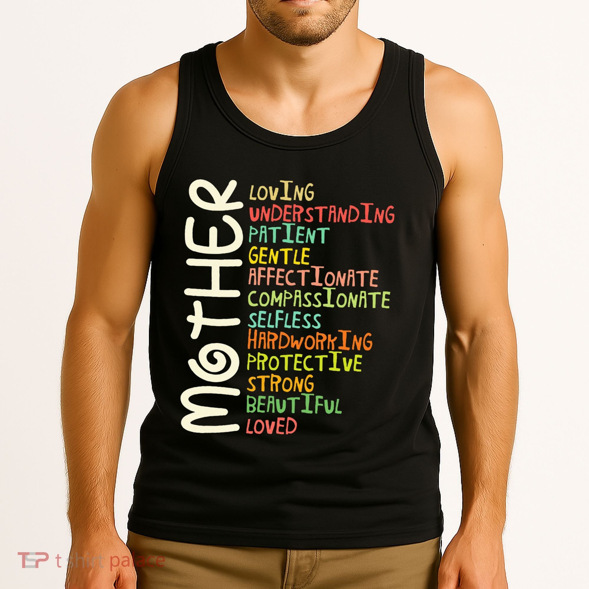 Mother Meaning I Love Mom Tank Top