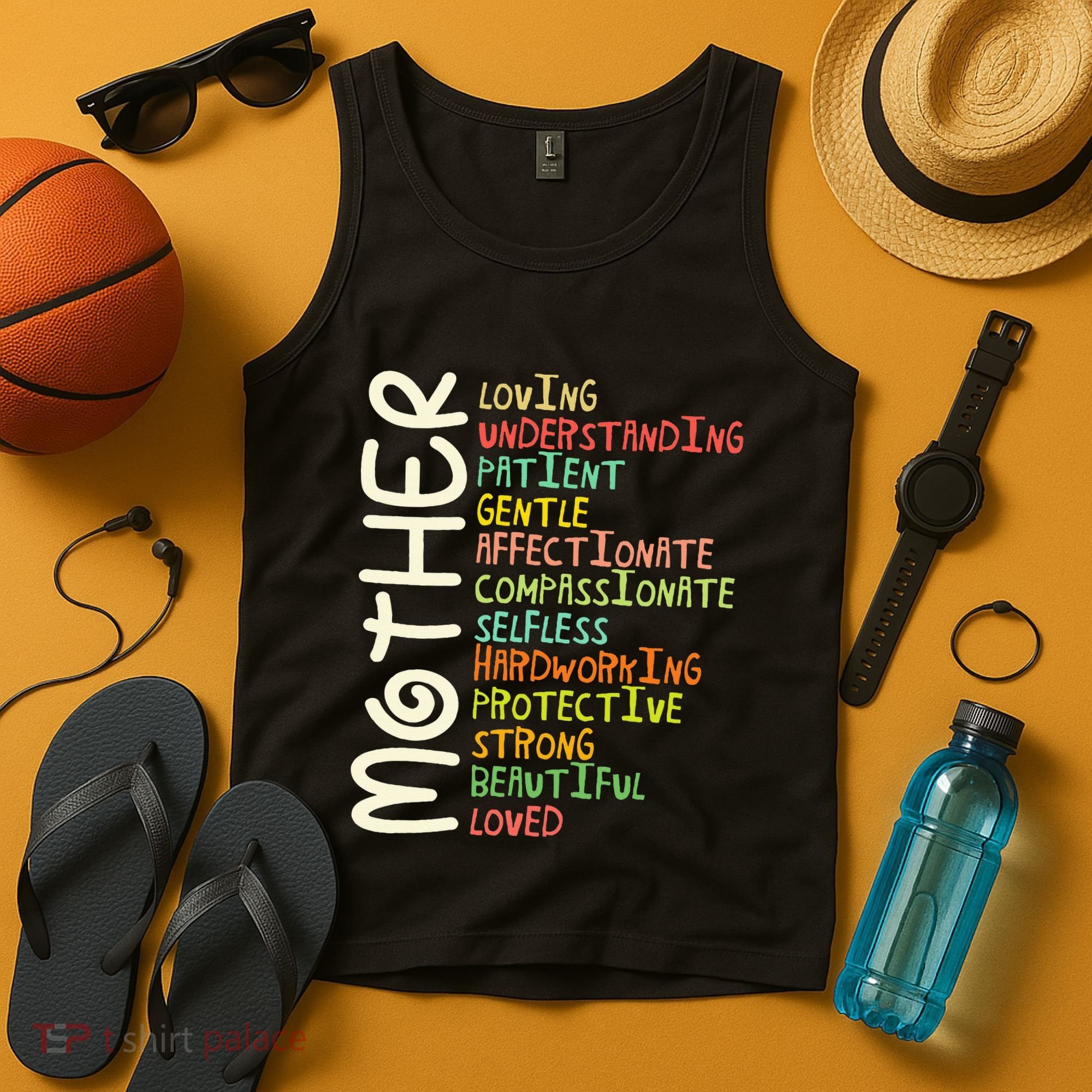 Mother Meaning I Love Mom Tank Top