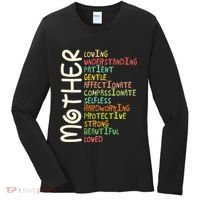 Mother Meaning I Love Mom Women's Long Sleeve Shirt thumb 0