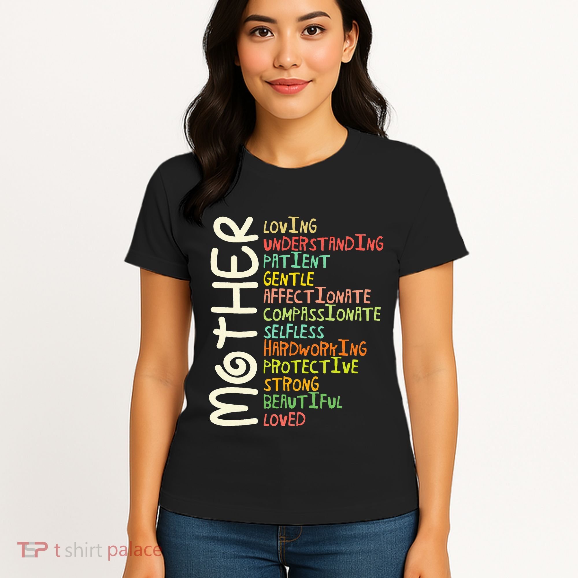Mother Meaning I Love Mom Women's T-Shirt