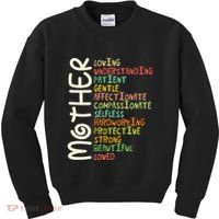 Mother Meaning I Love Mom Kids Sweatshirt thumb 0