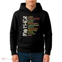 Mother Meaning I Love Mom Kids Hoodie thumb 4
