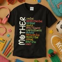 Mother Meaning I Love Mom Kids T-Shirt thumb 3