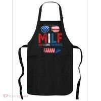 MILF Man I Love Fireworks Funny 4th Of July Gift Apron thumb 0