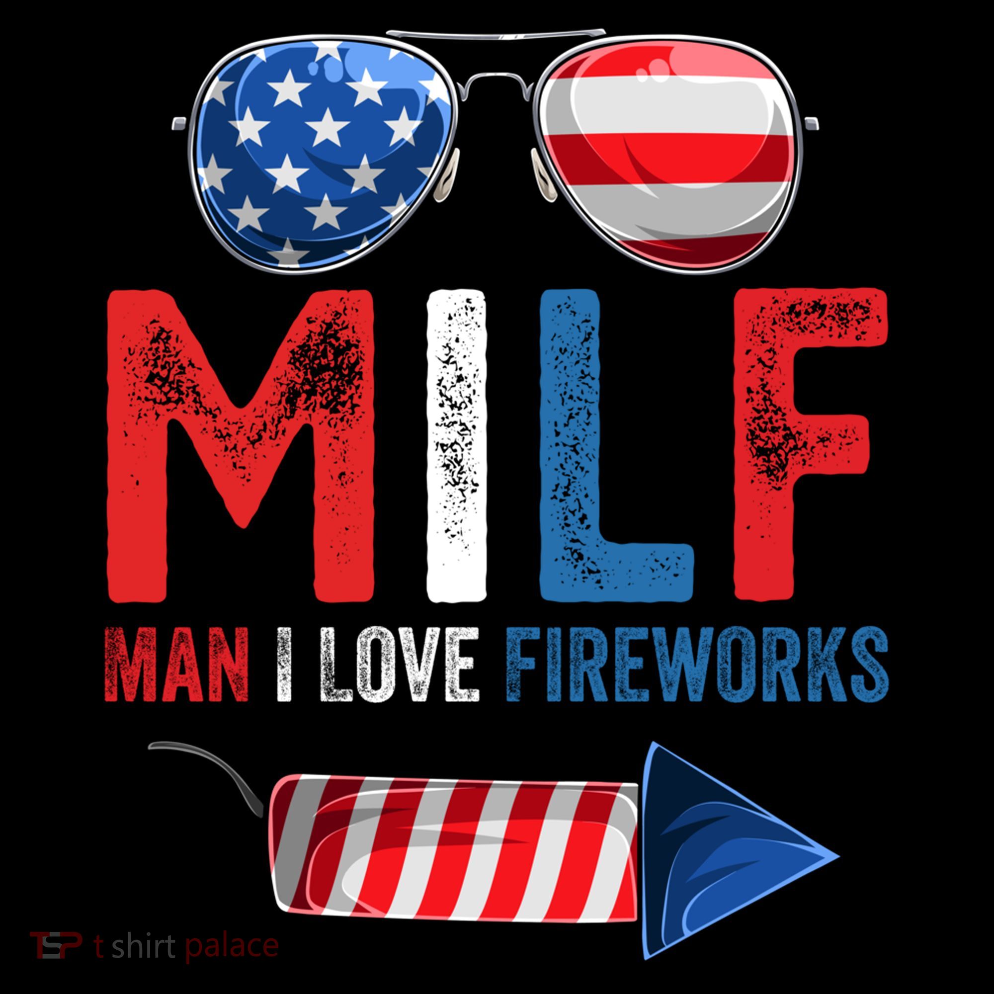 MILF Man I Love Fireworks Funny 4th Of July Gift Coffee Mug