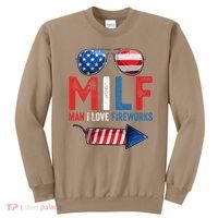 MILF Man I Love Fireworks Funny 4th Of July Gift Sweatshirt thumb 0