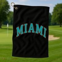 Miami Golf Towel thumb 1