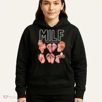 Milf Man I Love Feet Funny Graphic Sarcastic Hoodie thumb 5