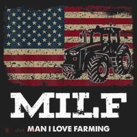 MILF Man I Love Farming Funny Farm Tractor Lover Women's Sweatshirt thumb 2