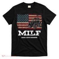 MILF Man I Love Farming Funny Farm Tractor Lover T-Shirt thumb 0