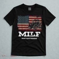 MILF Man I Love Farming Funny Farm Tractor Lover T-Shirt thumb 5