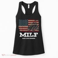 MILF Man I Love Farming Funny Farm Tractor Lover Women's Tank Top thumb 0