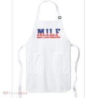 Milf Man I Love Fireworks Funny American 4th Of July Apron thumb 0