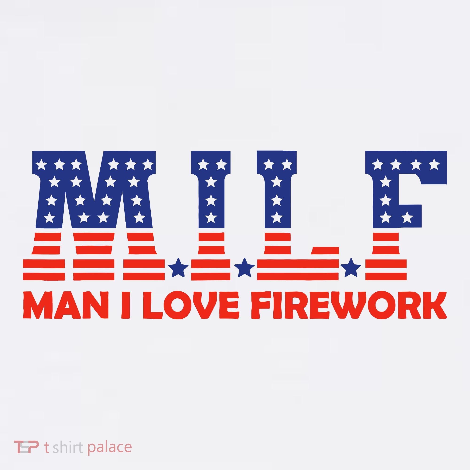 Milf Man I Love Fireworks Funny American 4th Of July Women's Hoodie