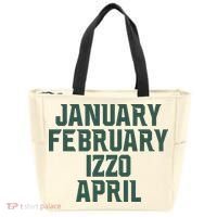 Ms Months January February Izzo April Tote Bag thumb 0