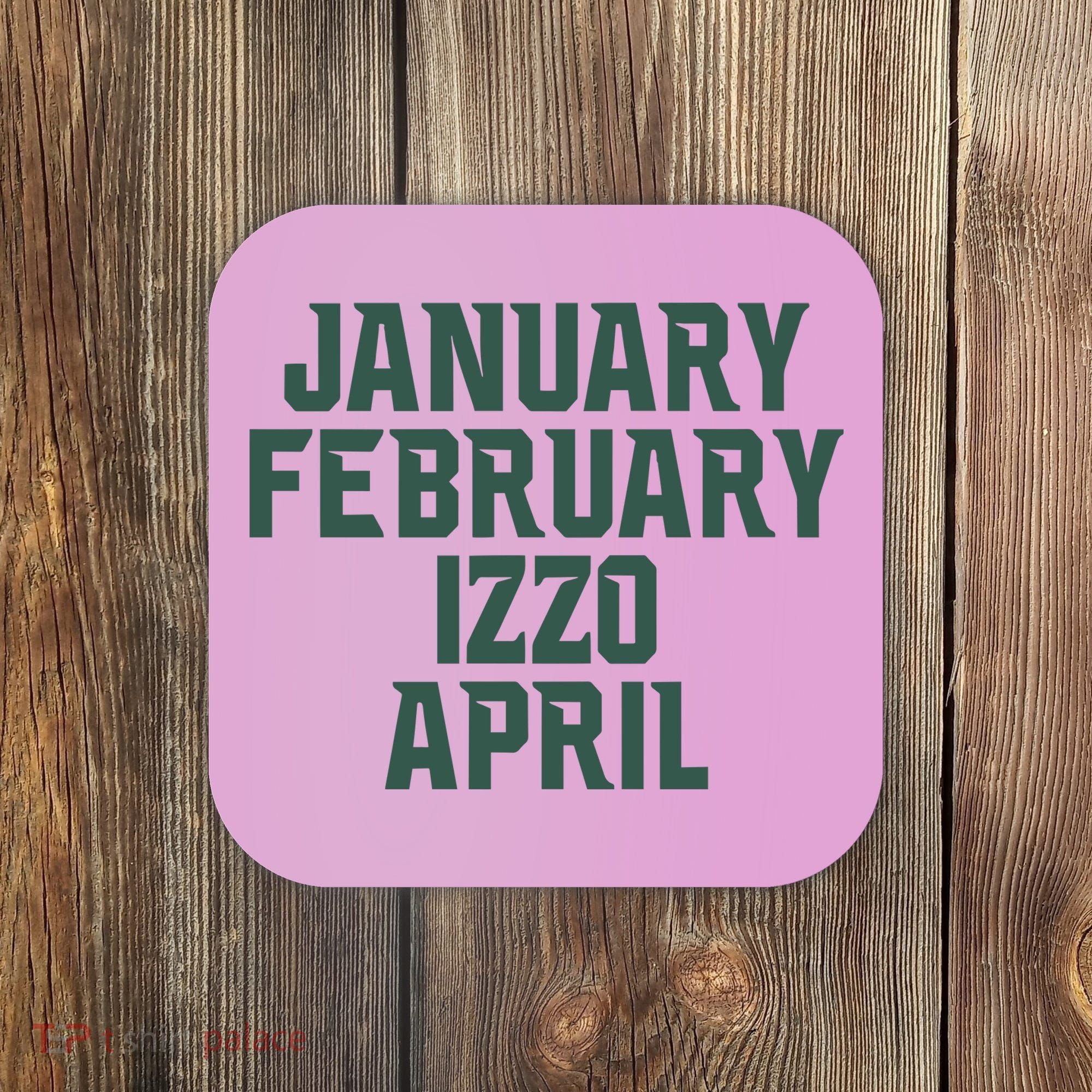 Ms Months January February Izzo April Coaster